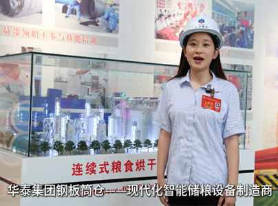 产品视频|大型粮食仓储设备钢板筒仓